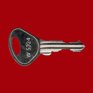 Silverline Locker Key W5001-W7000 | NEXT DAY | LockerKeys.Biz