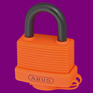 ABUS 70AL/45 ORANGE Padlock | NEXT DAY | LockerKeys.Biz