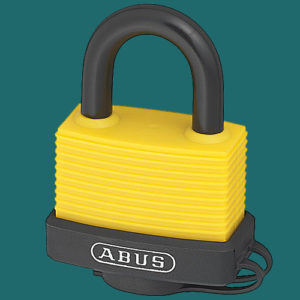 ABUS 70AL/45 YELLOW Padlock | NEXT DAY | LockerKeys.Biz