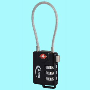 TSA Combination Cable Lock | NEXT DAY | LockerKeys.Biz