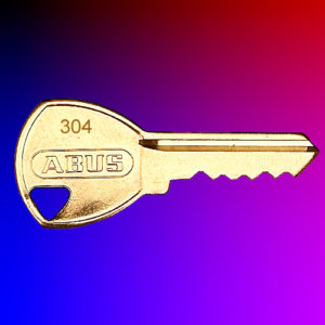 ABUS Padlock Key 304 | NEXT DAY | LockerKeys.Biz