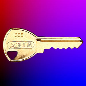 ABUS Padlock Key 305 | NEXT DAY | LockerKeys.Biz