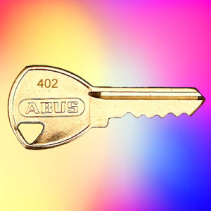 ABUS Padlock Key 402 | NEXT DAY | LockerKeys.Biz
