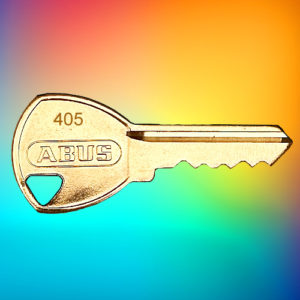 ABUS Padlock Key 405 | NEXT DAY | LockerKeys.Biz