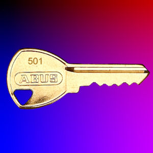 ABUS Padlock Key 501 | NEXT DAY | LockerKeys.Biz