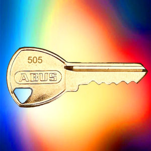 ABUS Padlock Key 505 | NEXT DAY | LockerKeys.Biz