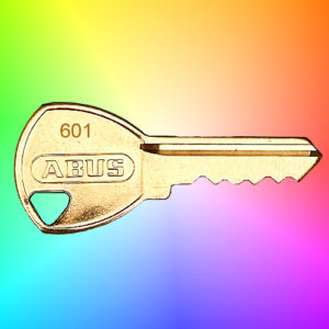 ABUS Padlock Key 601 | NEXT DAY | LockerKeys.Biz