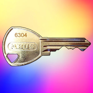ABUS Padlock Key 6304 | NEXT DAY | LockerKeys.Biz
