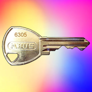 ABUS Padlock Key 6305 | NEXT DAY | LockerKeys.Biz