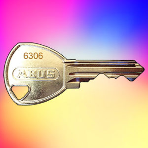 ABUS Padlock Key 6306 | NEXT DAY | LockerKeys.Biz