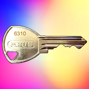 ABUS Padlock Key 6310 | NEXT DAY | LockerKeys.Biz