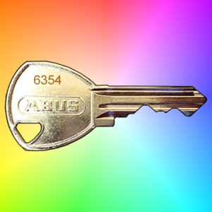 ABUS Padlock Key 6354 | NEXT DAY | LockerKeys.Biz