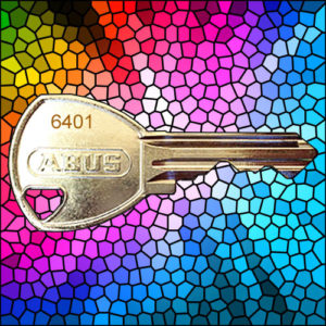 ABUS Padlock Key 6401 | NEXT DAY | LockerKeys.Biz