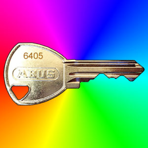 ABUS Padlock Key 6405 | NEXT DAY | LockerKeys.Biz