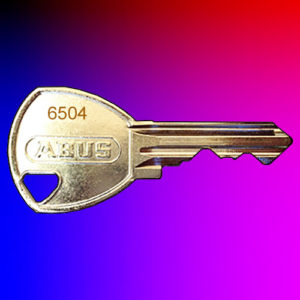 ABUS Padlock Key 6504 | NEXT DAY | LockerKeys.Biz