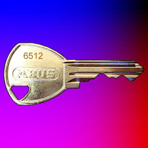 ABUS Padlock Key 6512 | NEXT DAY | LockerKeys.Biz