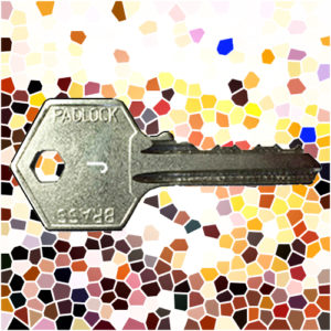 ASEC Padlock Key J | NEXT DAY | LockerKeys.Biz