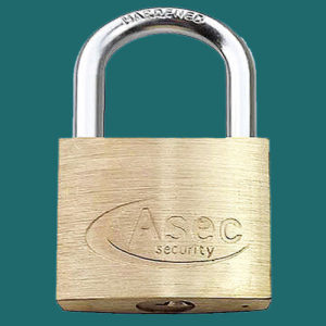 Keyed-Alike Brass Padlock AS2524 | NEXT DAY | LockerKeys.Biz