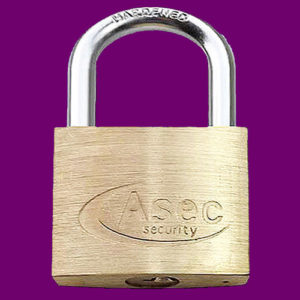 Keyed-Alike Brass Padlock AS2523 | NEXT DAY | LockerKeys.Biz