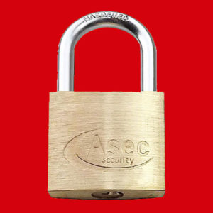 Keyed-Alike Brass Padlock AS2509 | NEXT DAY | LockerKeys.Biz