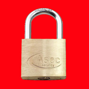 Keyed-Alike Brass Padlock AS2506 | NEXT DAY | LockerKeys.Biz