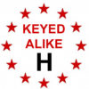 Keyed Alike H