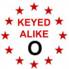 Keyed Alike O
