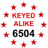 ABUS 65 50 Padlock Keyed Alike 6504