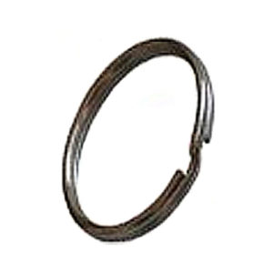 Pack of 100 RING1 20mm Chromed Key Rings