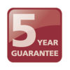 5 Year Guarantee