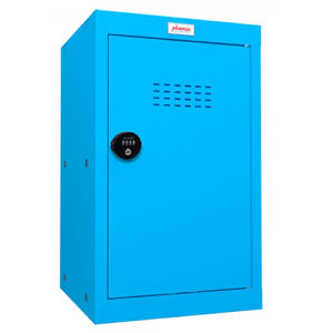 CL0644 Blue Steel 87 Litre Cube Locker with Combination Lock