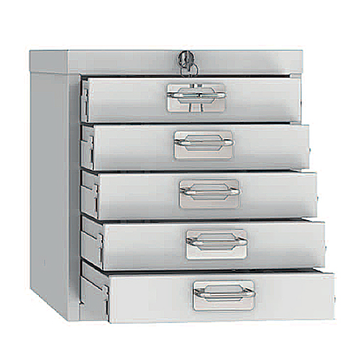 MD0304G 5 Drawer Multi Drawer Steel Cabinet
