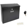 Lockable Outdoor Letter Box - Lock comes with two keys