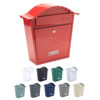 Traditional Wall-mounted Secure Post Box colour range