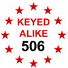 ABUS 65 50 Padlock Keyed Alike 506